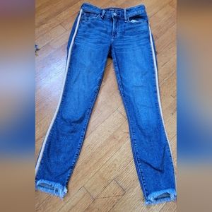 Abercrombie & Fitch bottom distressed jeans (Size 0)